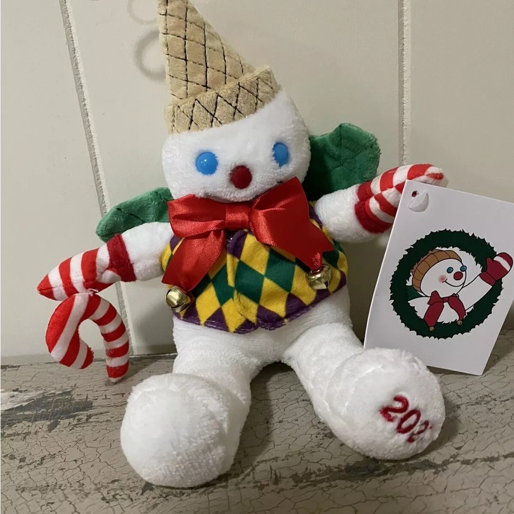 2021 Mr. Bingle Mardi Gras Plush Ornament Brand New with Tags